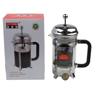 0.6L GLASS CAFETIERE