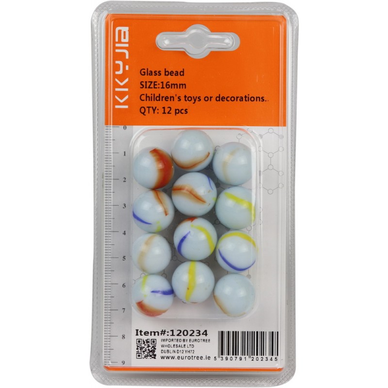 MARBLES 16MM 12PCS (24)