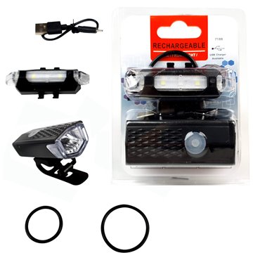 Rechargeable Bike Front & Back Light (24)