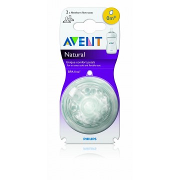 Philips Avent Natural Teat - NB, S, M, F Flow