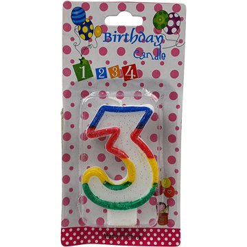 Number Birthday Candle-3 (12)
