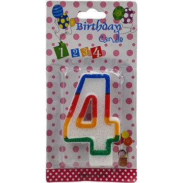 Number Birthday Candle-4 (12)