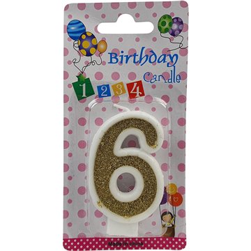 Number Birthday Candle-6 (12)