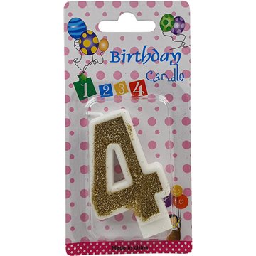 Number Birthday Candle-4 (12)