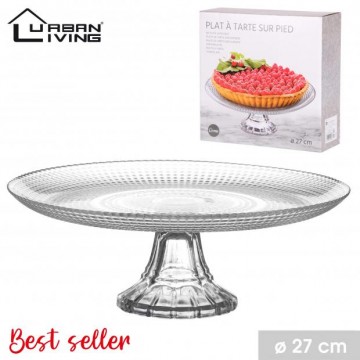 DESERT PLATE STAND IN GLASS...