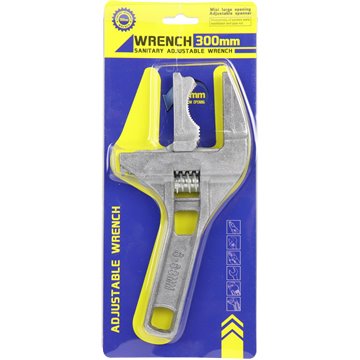 300mm Wide Jaw Adjustable Wrench (6)