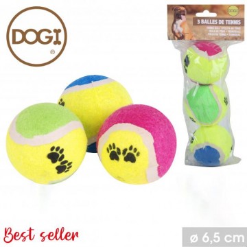 3pc Tennis Ball With Paw (12)