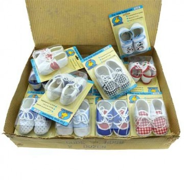 Baby shoes 10 cm assorted (24)
