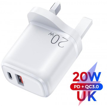 Dual Port Fast Charger 20W...