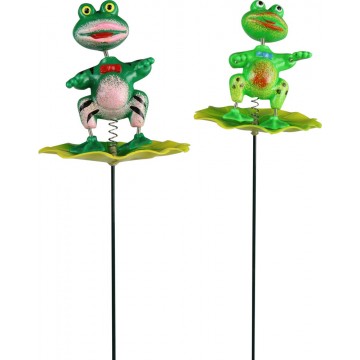 Garden Frog Stake