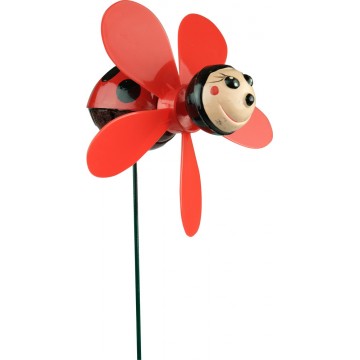 Ladybird Windmill Stake