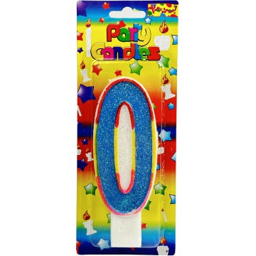 NUMBER BIRTHDAY CANDLES 15X6cm