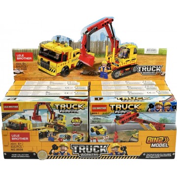 Truck Workers Block Set (8)