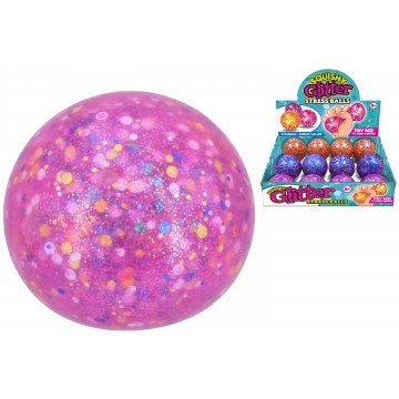 65mm Squishy Glitter Balls...