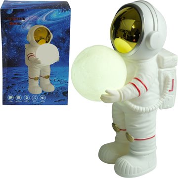 Astronaut Bluetooth Rechargeable Speak With Lightup Moon