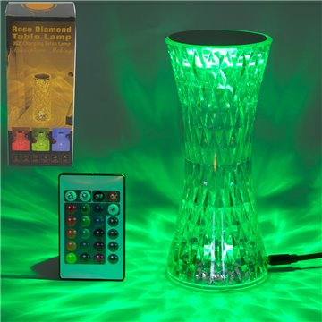 USB Charging Crystal Touch Lamp