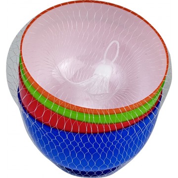 4pc Plastic Bowl 12cm