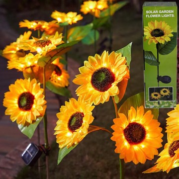 1pc Solar Garden Sunflower...