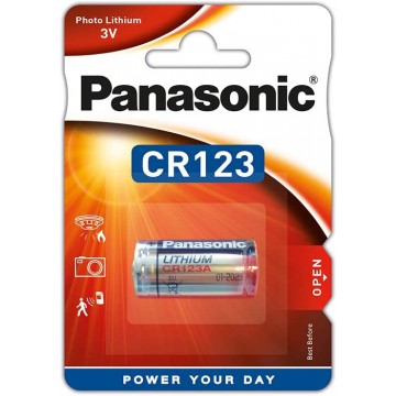 Panasonic CR123 1pk 3V...
