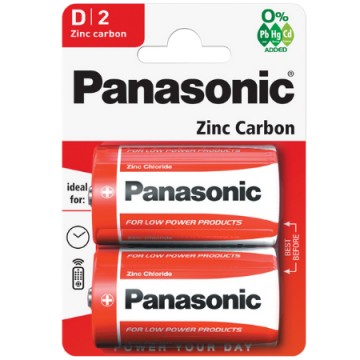 Panasonic Zinc D 2pk (12)