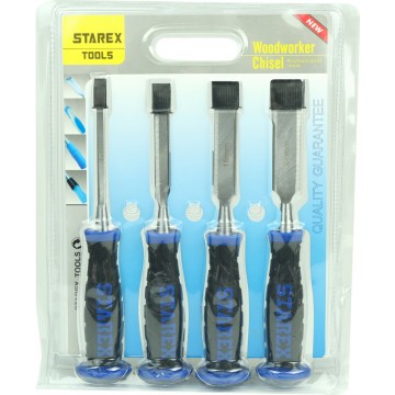 4PC Woodworker Chisel