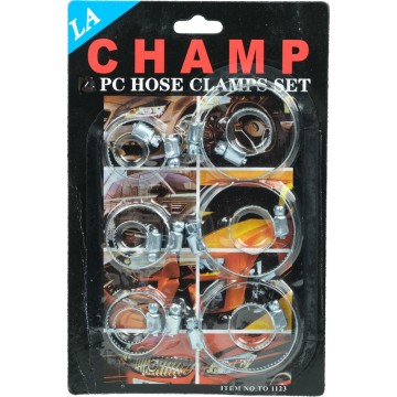 12PC Hose Clamp Set